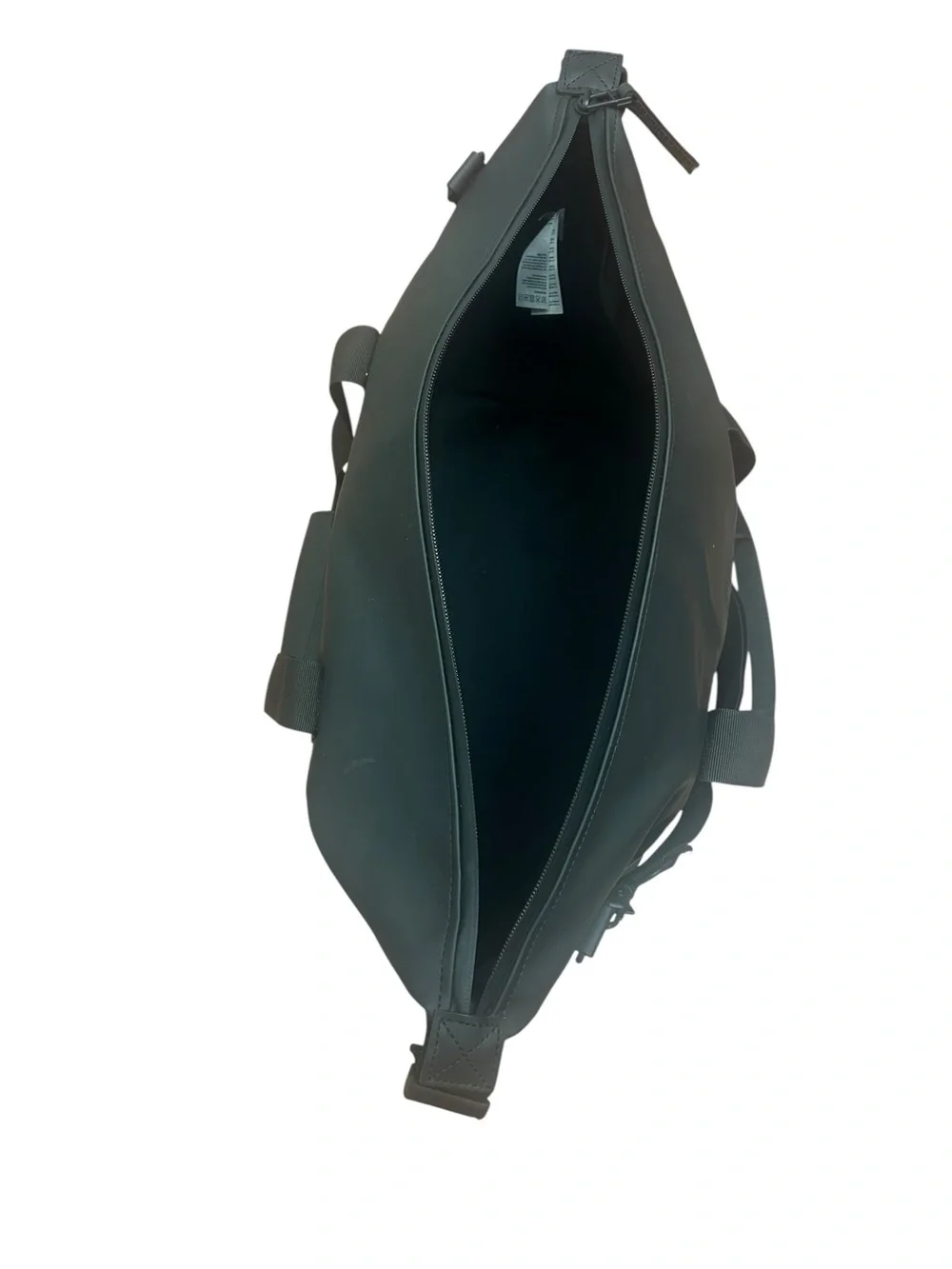 Rains Twitch Black Water-Resistant Weekender Duffel Bag